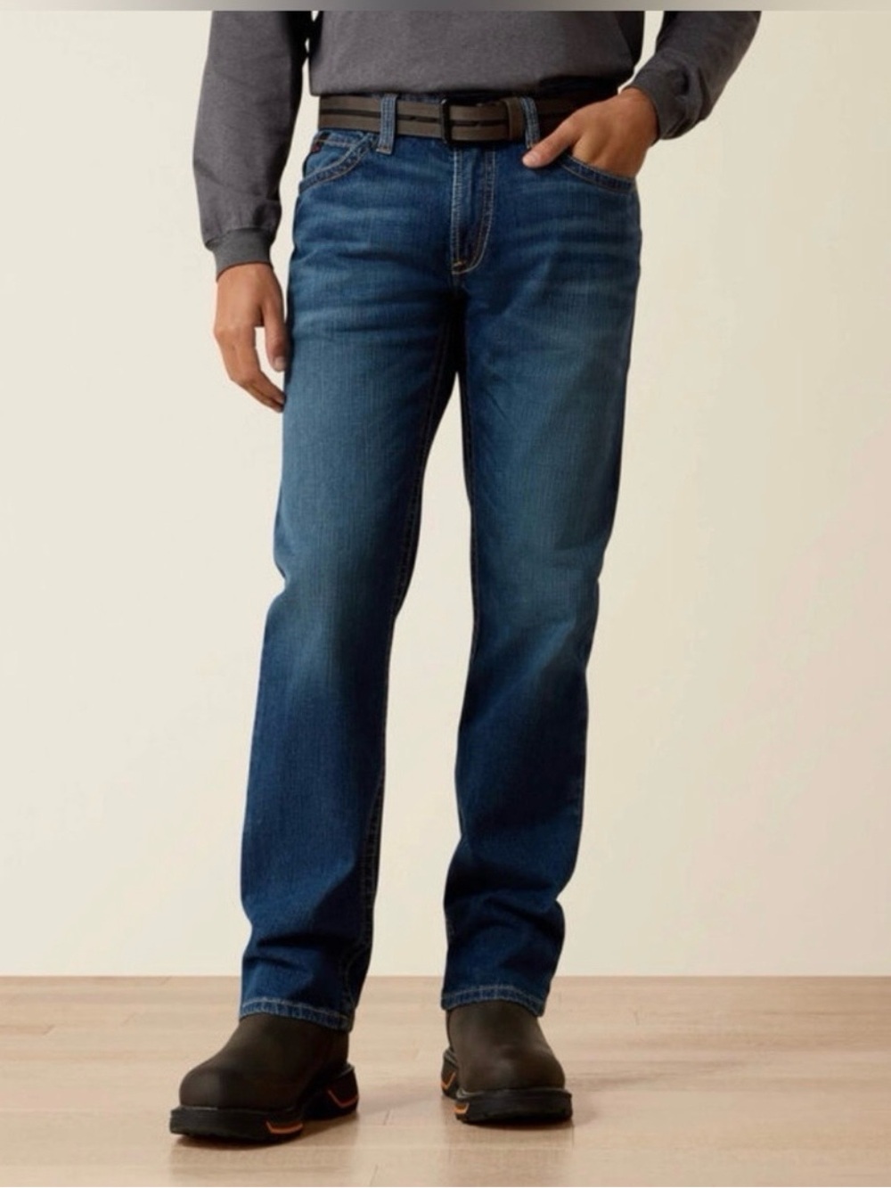 ARIAT FR M4 Relaxed Workhorse Boot Cut Jean Flame Resistant 38 Waist 30 Length
